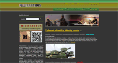 Desktop Screenshot of militarybox.cz